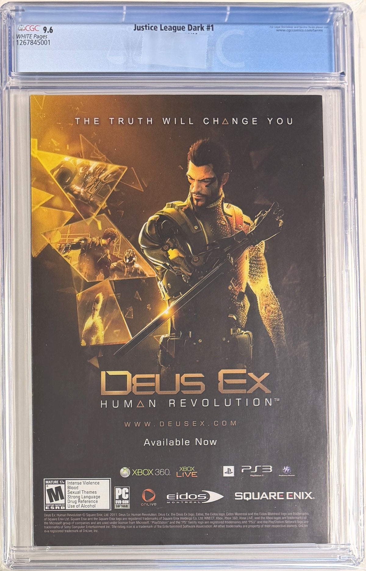 Justice League Dark (2011) #1 CGC 9.6
