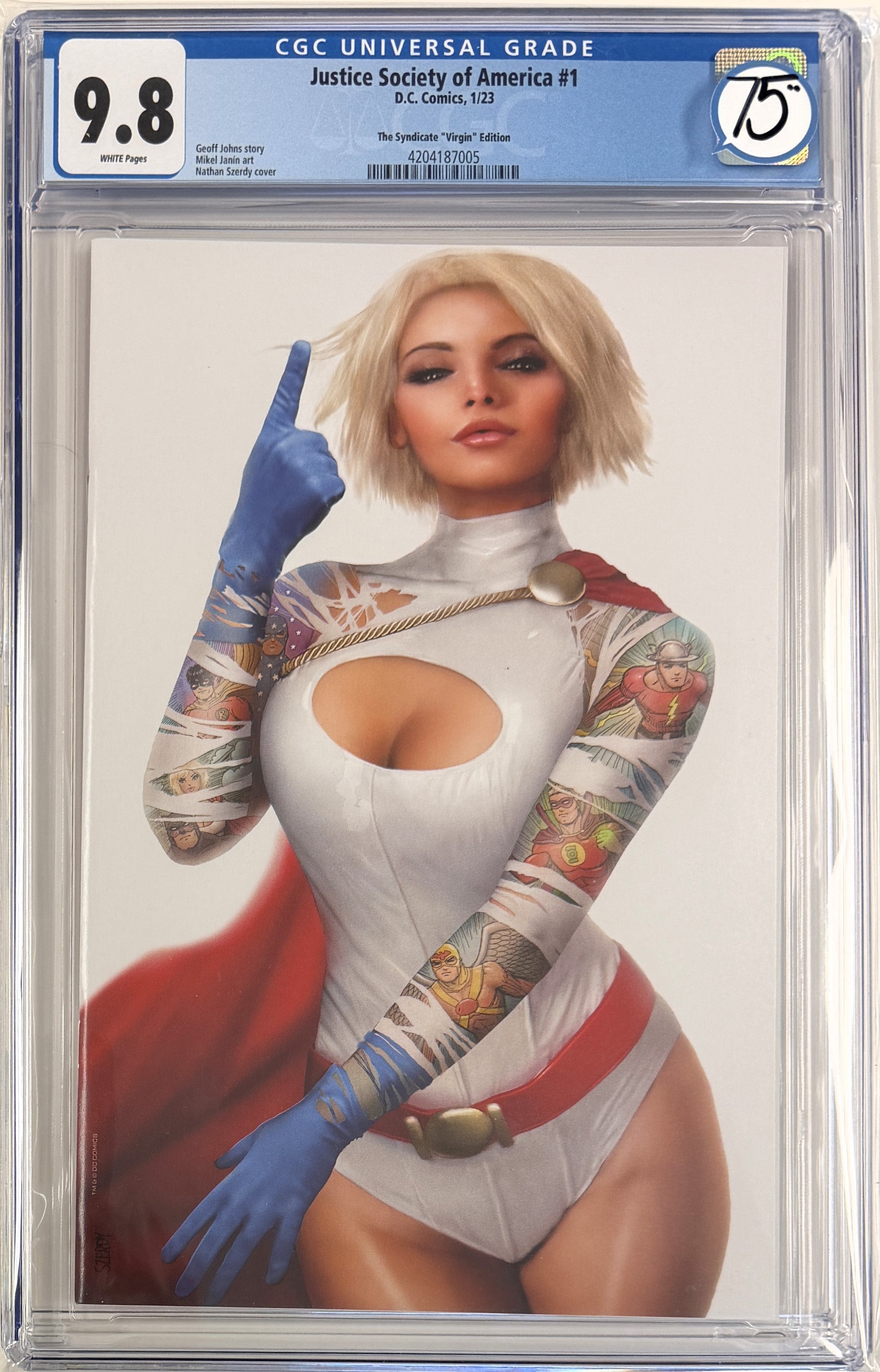 Justice Society of America (2022) #1 CGC 9.8 The Syndicate B Exclusive