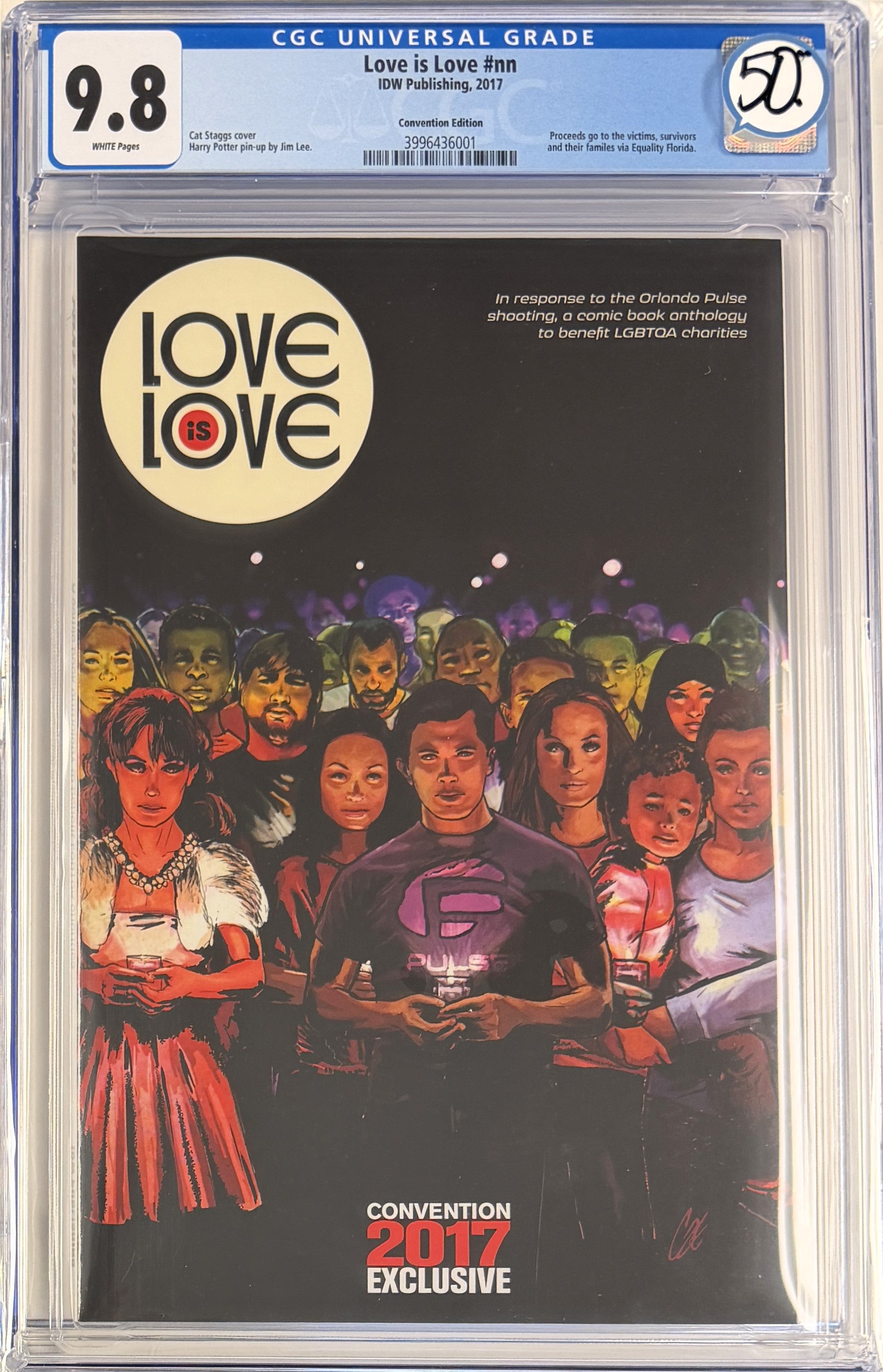 Love Is Love (2016) #nn CGC 9.8