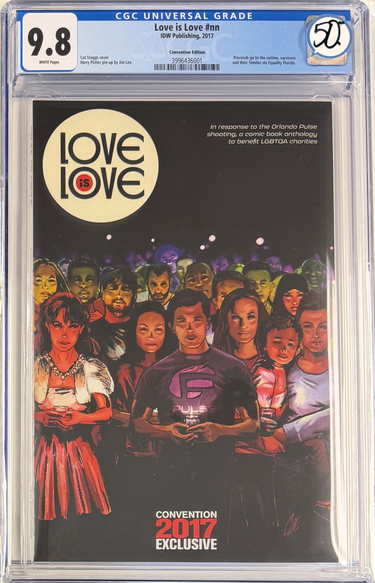 Love Is Love (2016) #nn CGC 9.8