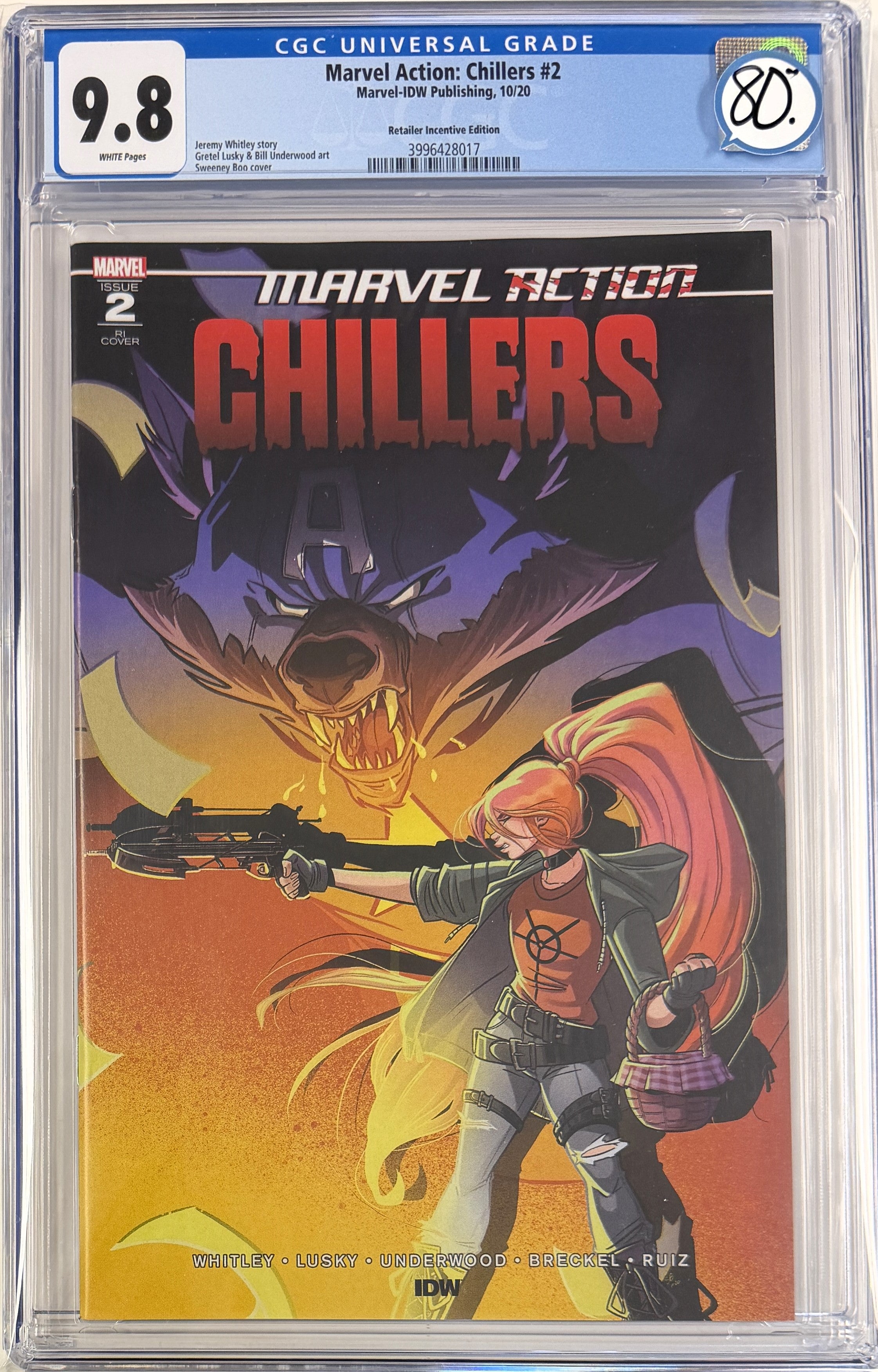 Marvel Action Chillers (2020) #2 CGC 9.8