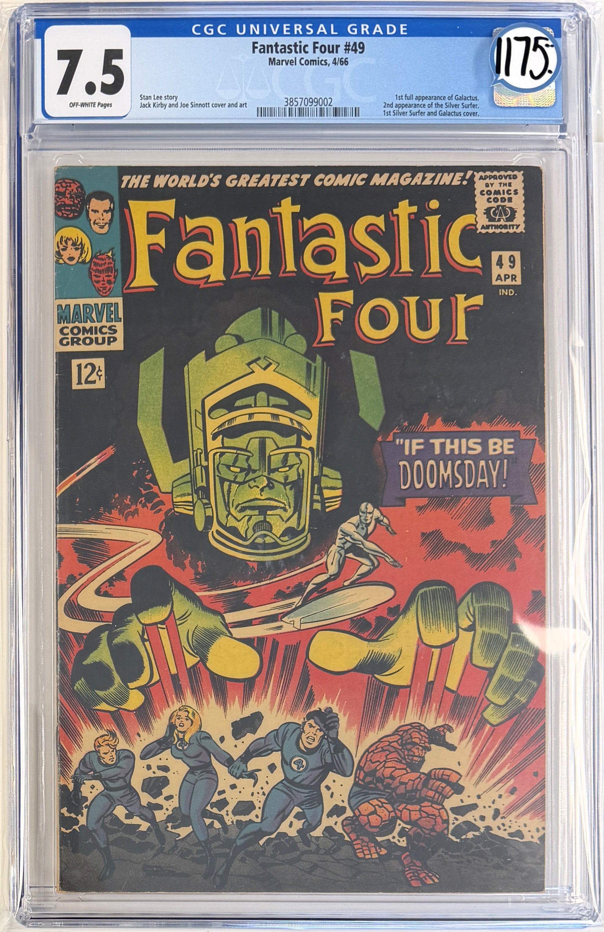 Fantastic Four Vol.1 #49 CGC 7.5