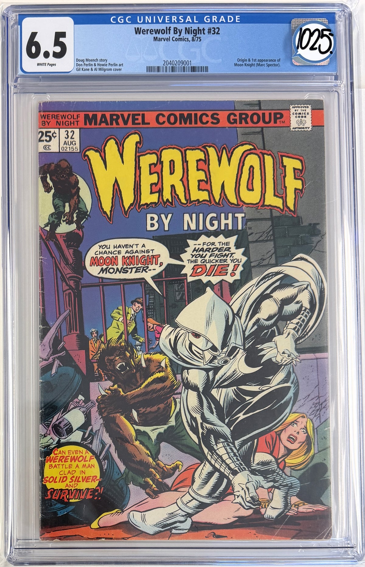 Werewolf By Night Vol.1 #32 CGC 6.5