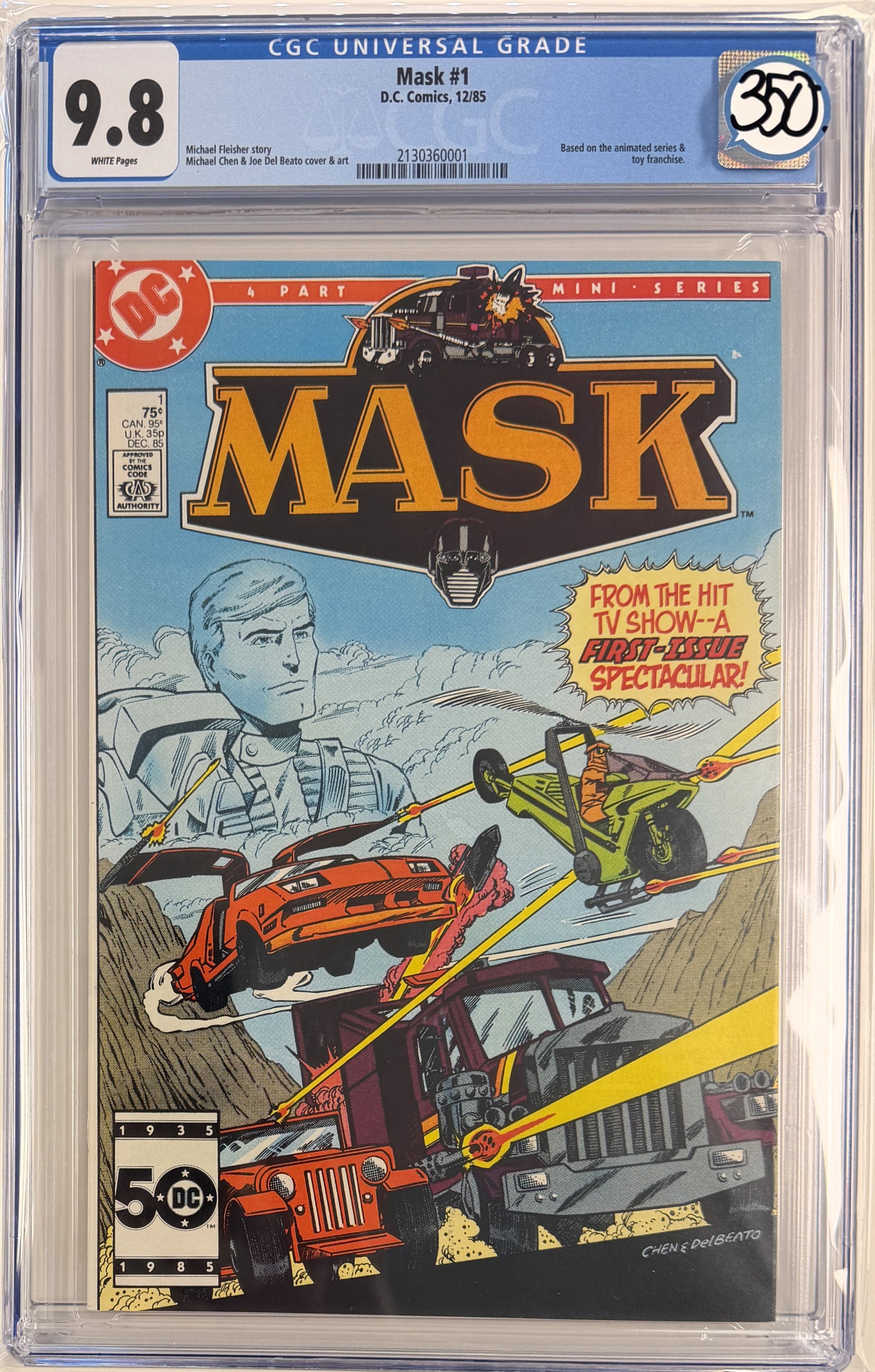 Mask Vol.1 #1 CGC 9.8