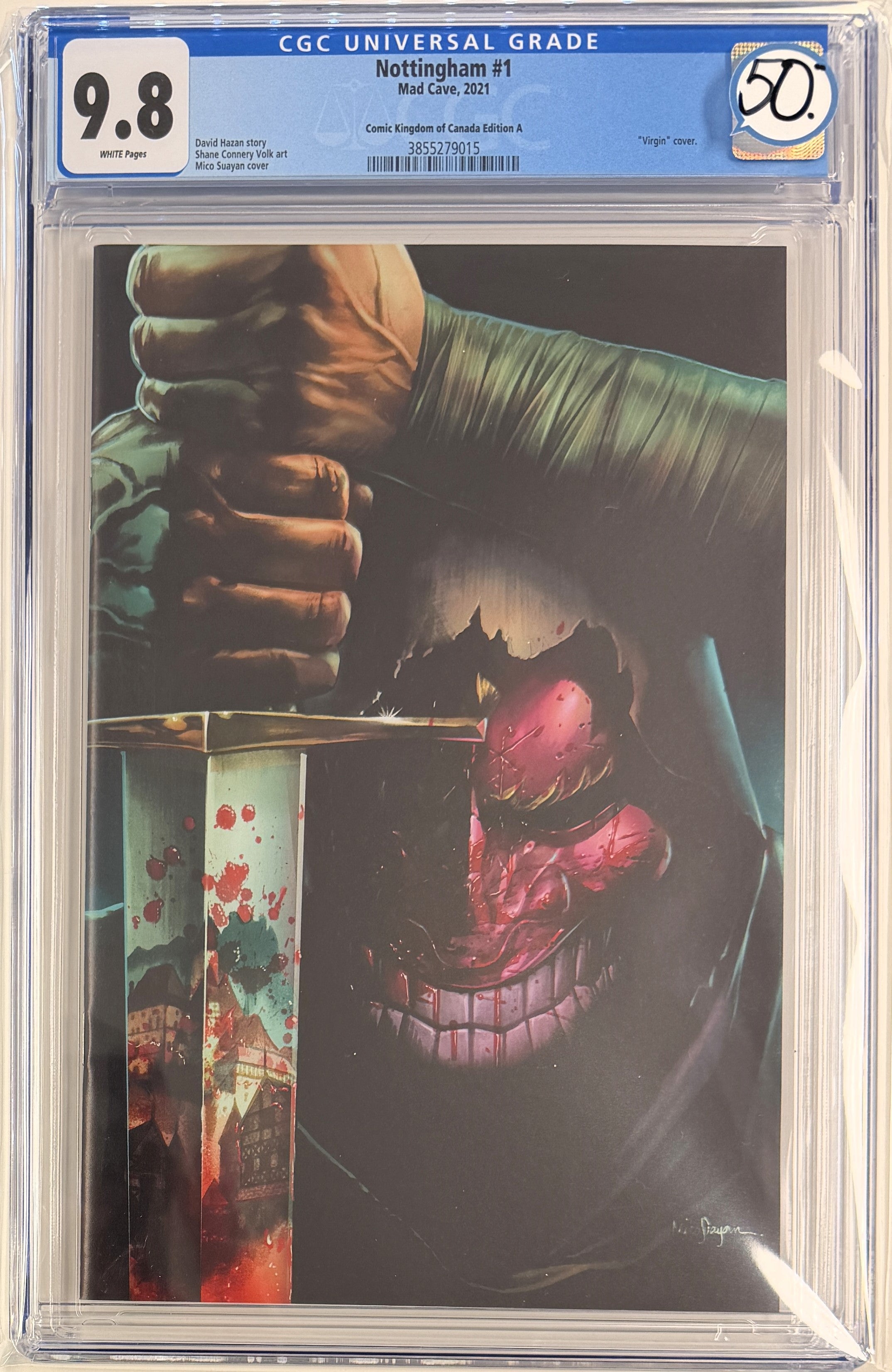 Nottingham (2021) #1 CGC 9.8 Comic Kingdom of Canada Exclusive