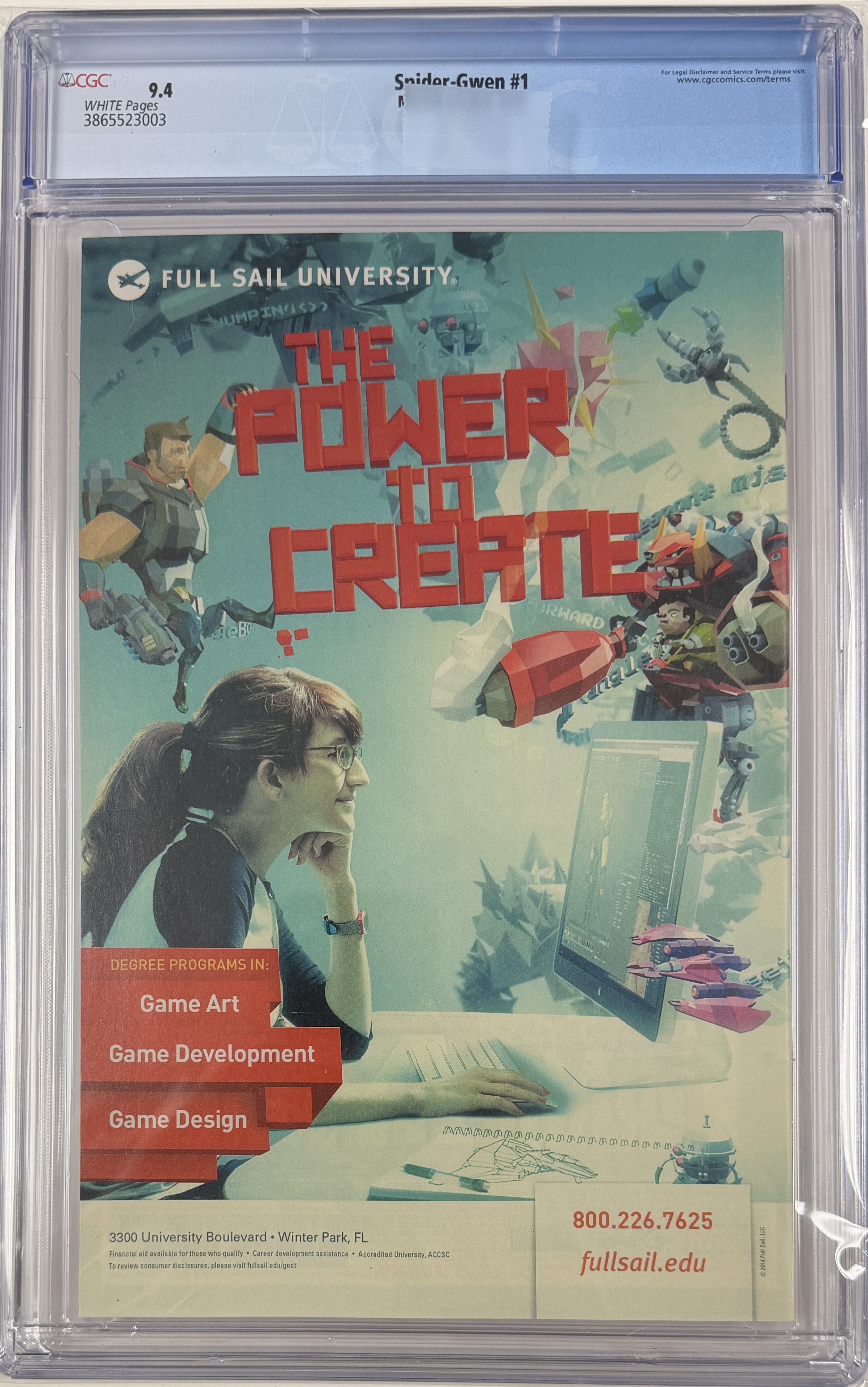 Spider-Gwen Vol.1 #1 CGC 9.4
