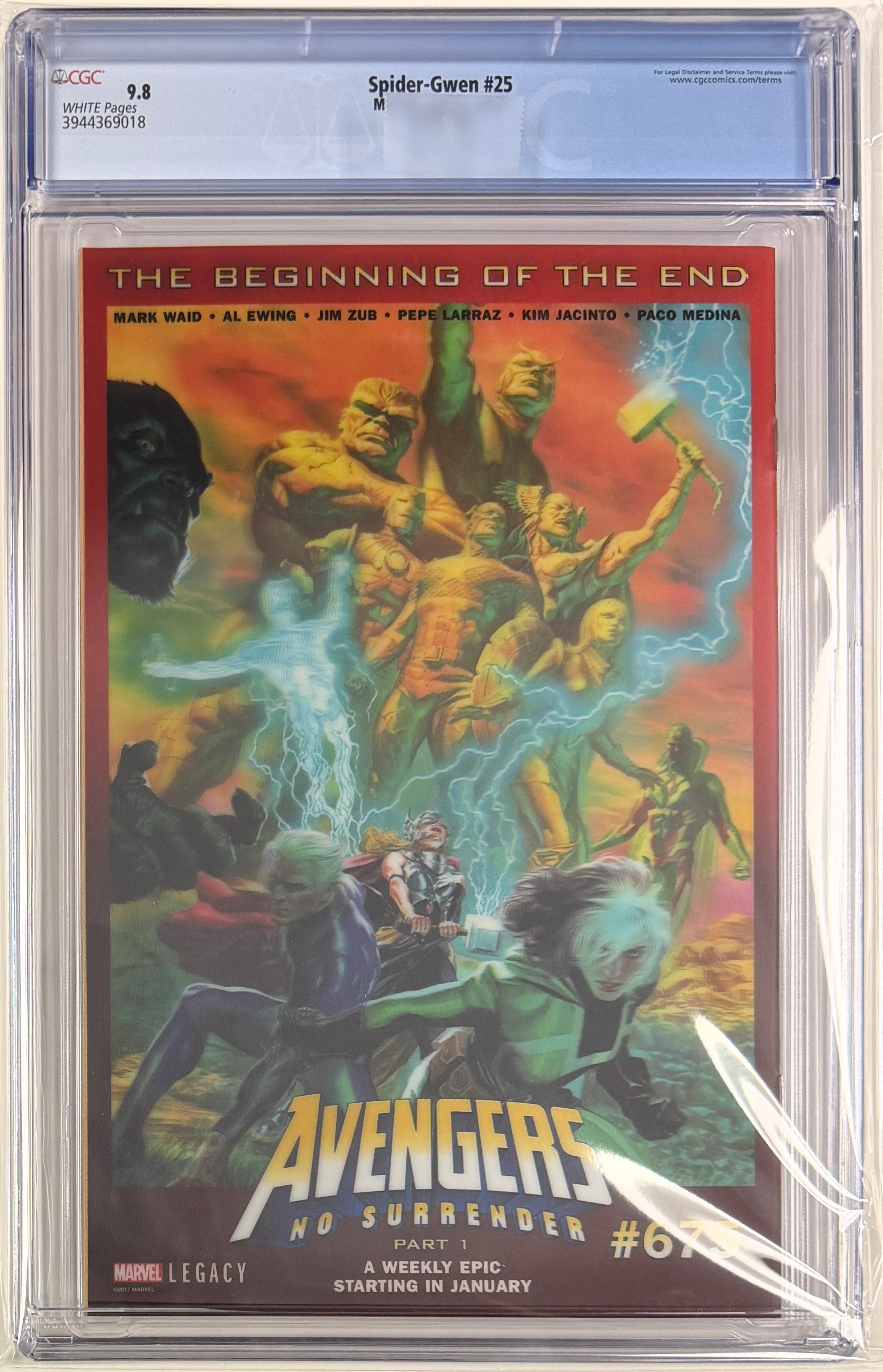 Spider-Gwen Vol.2 #25 CGC 9.8