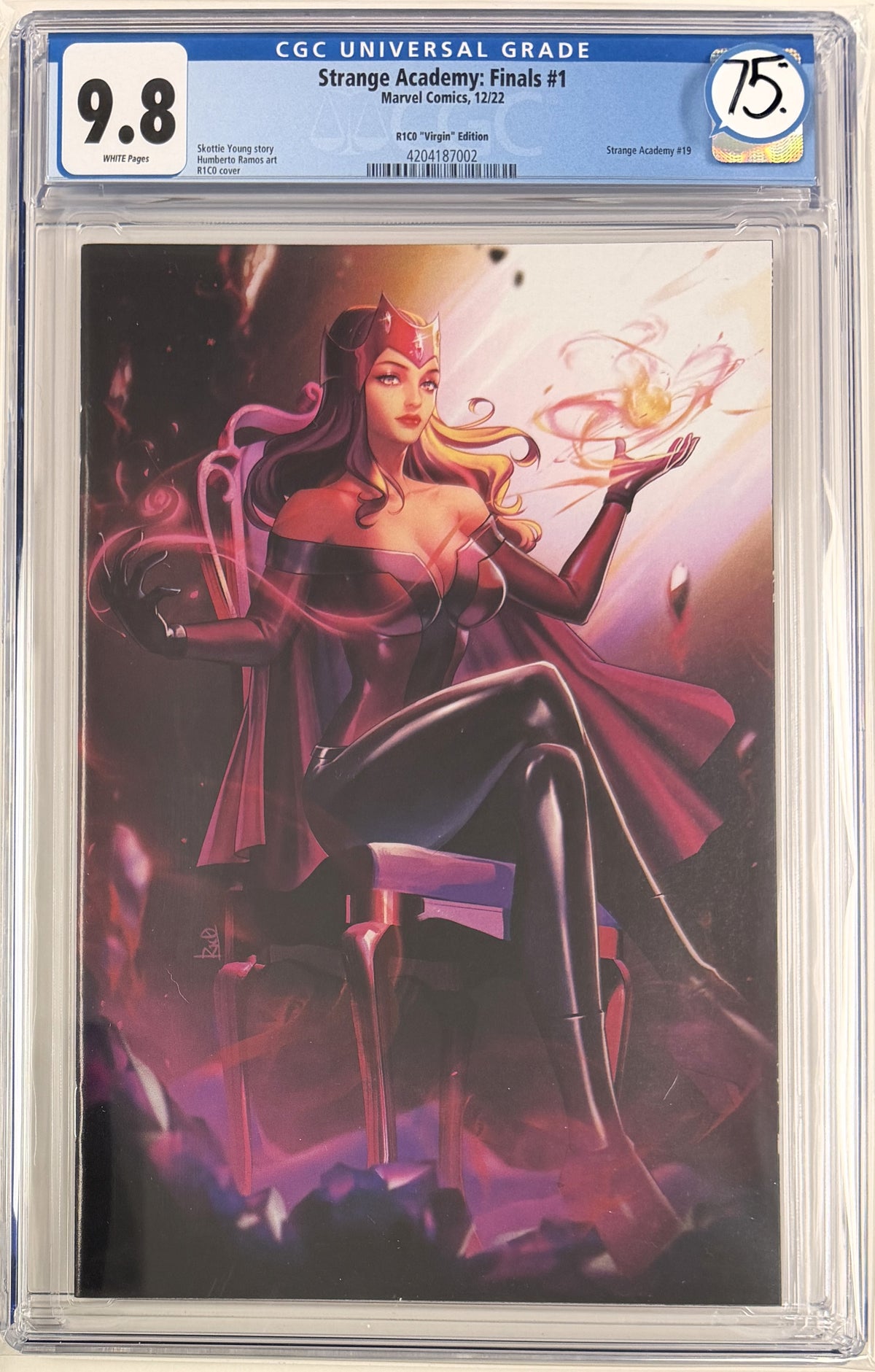 Strange Academy Finals (2022) #1 CGC 9.8 Comics Illuminati Virgin Exclusive
