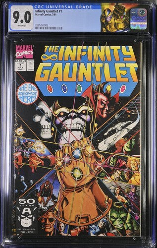 Infinity Gauntlet (1991) #1 CGC 9.0