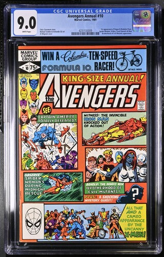 Avengers Vol.1 Annual #10 CGC 9.0