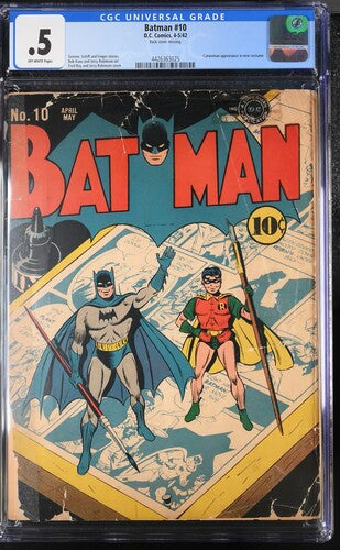 Batman (1940) #10 CGC .5
