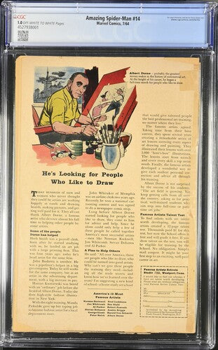 Amazing Spider-Man Vol.1 #14 CGC 1.0