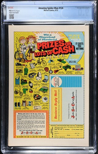 Amazing Spider-Man Vol.1 #124 CGC 9.0