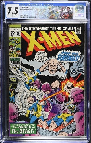 Uncanny X-Men Vol.1 #68 CGC 7.5