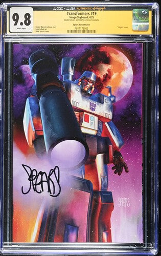 Transformers (2023) #19 Signature Series CGC 9.8