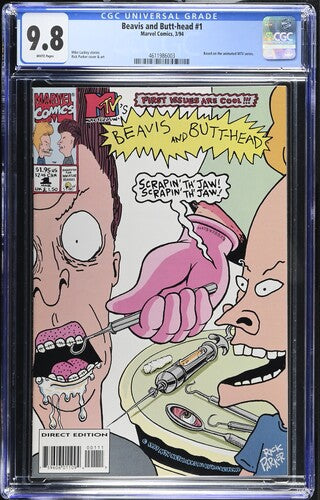 Beavis and Butt-Head (1994) #1 CGC 9.8
