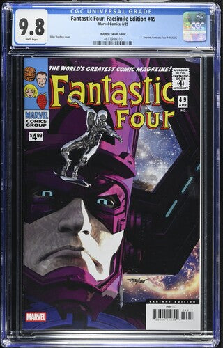 Fantastic Four Vol.1 Facsimile Edition #49 CGC 9.8