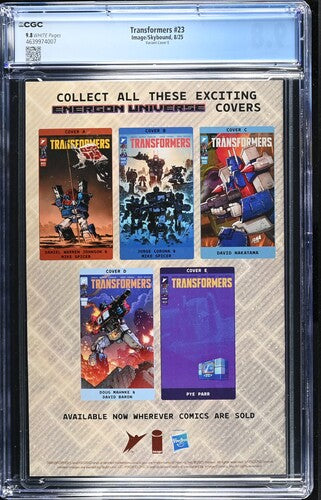 Transformers (2023) #23 CGC 9.8