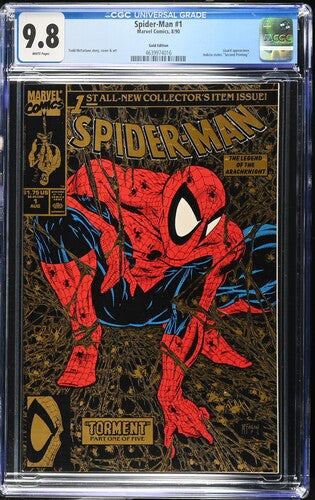 Spider-Man Vol.1 #1 Gold Edition CGC 9.8