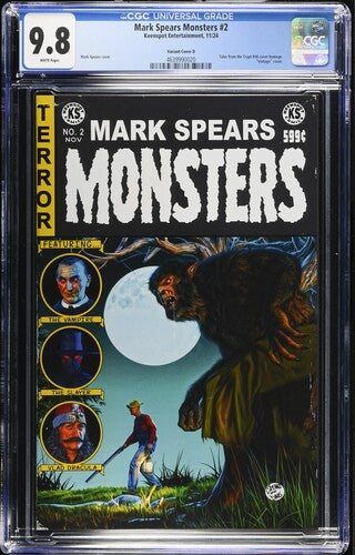 Mark Spears Monsters (2024) #2 CGC 9.8