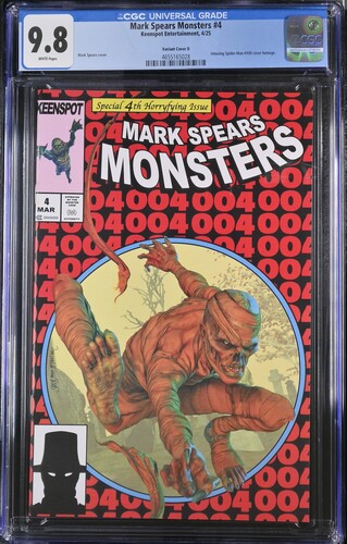 Mark Spears Monsters (2025) #4 CGC 9.8