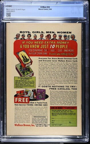 Uncanny X-Men Vol.1 #24 CGC 7.5