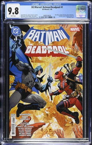 DC/Marvel: Batman/Deadpool #1 CGC 9.8