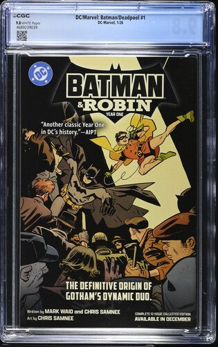DC/Marvel: Batman/Deadpool #1 CGC 9.8