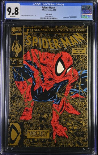 Spider-Man (1990) #1 CGC 9.8 Gold Edition
