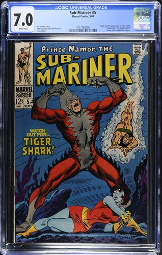 Sub-Mariner Vol.1 #5 CGC 7.0