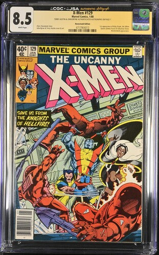 Uncanny X-Men Vol.1 #129 Signature Series CGC 8.5