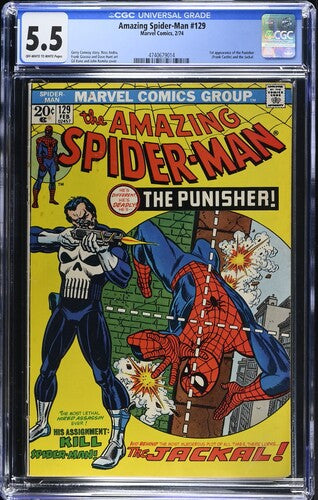 Amazing Spider-Man Vol.1 #129 CGC 5.5