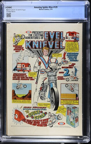 Amazing Spider-Man Vol.1 #129 CGC 5.5