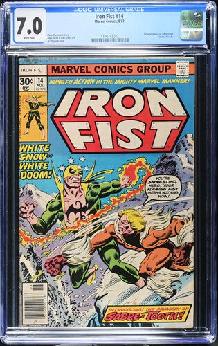 Iron Fist Vol.1 #14 CGC 7.0