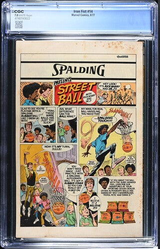 Iron Fist Vol.1 #14 CGC 7.0