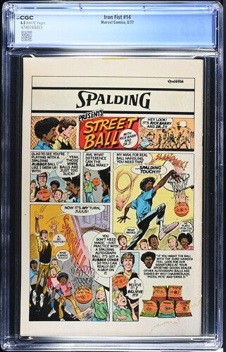 Iron Fist Vol.1 #14 CGC 6.5