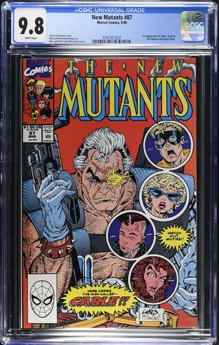 New Mutants #87 CGC 9.8