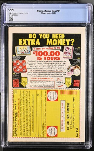Amazing Spider-Man Vol.1 #101 CGC 7.5