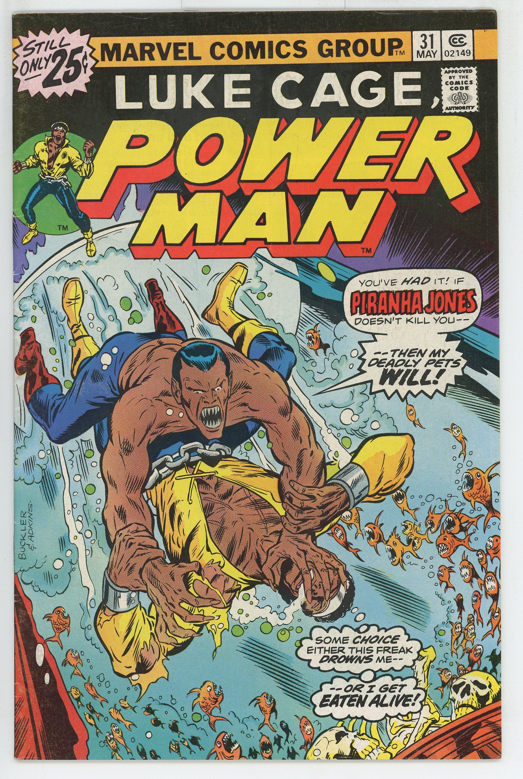 Power Man and Iron Fist (1972 Hero for Hire) #31