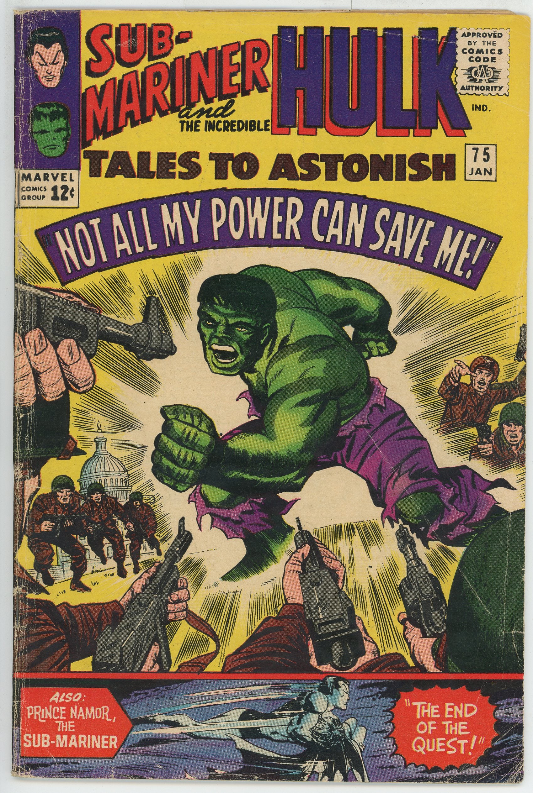 Tales to Astonish Vol.1 #75
