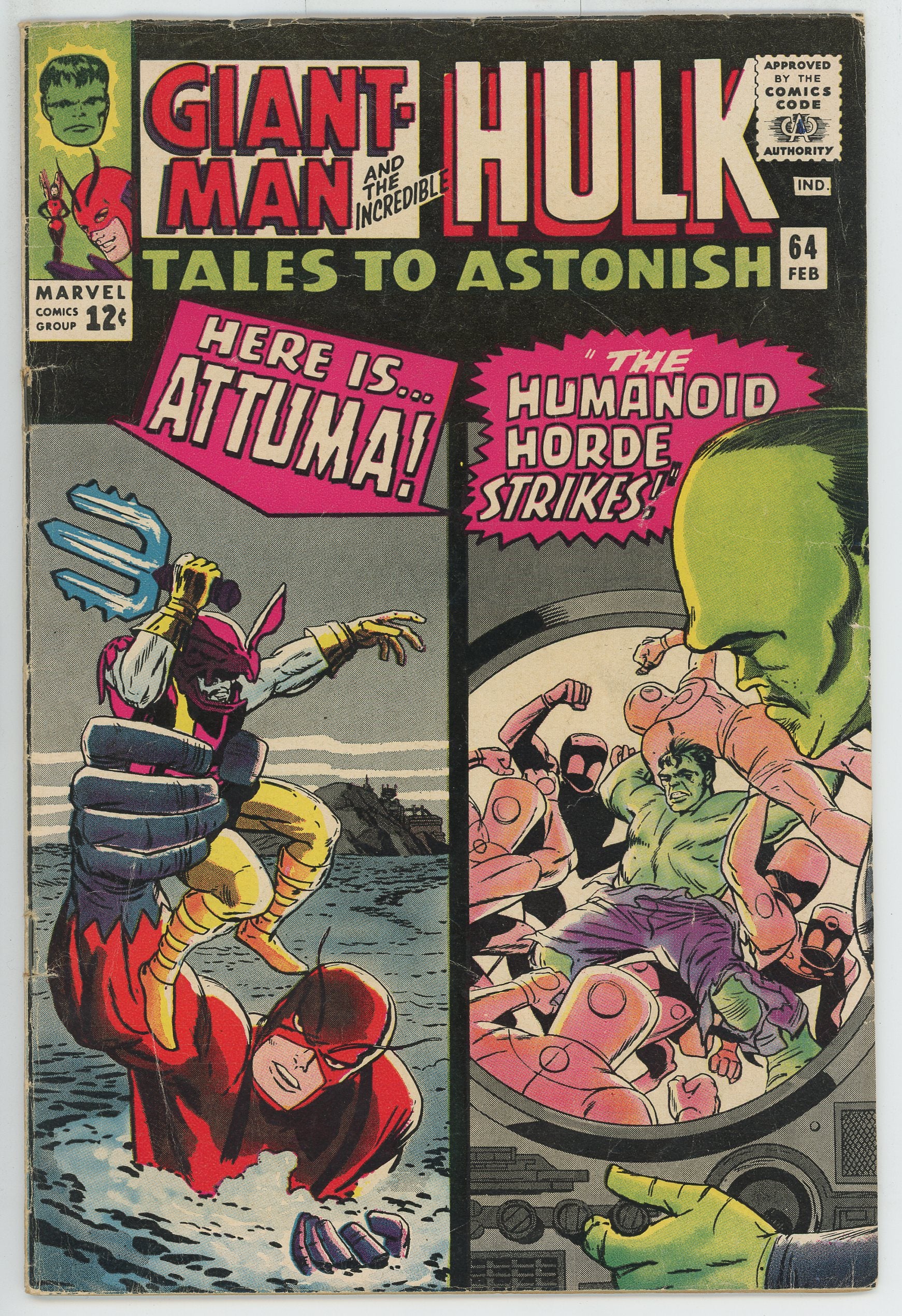 Tales to Astonish Vol.1 #64