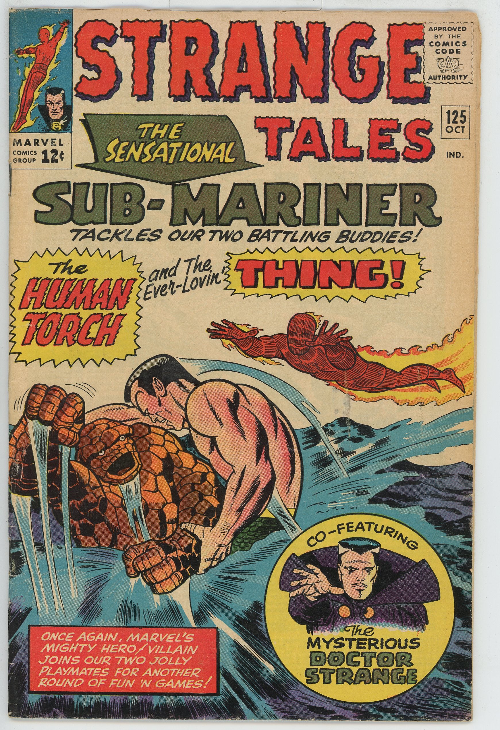 Strange Tales Vol.1 #125