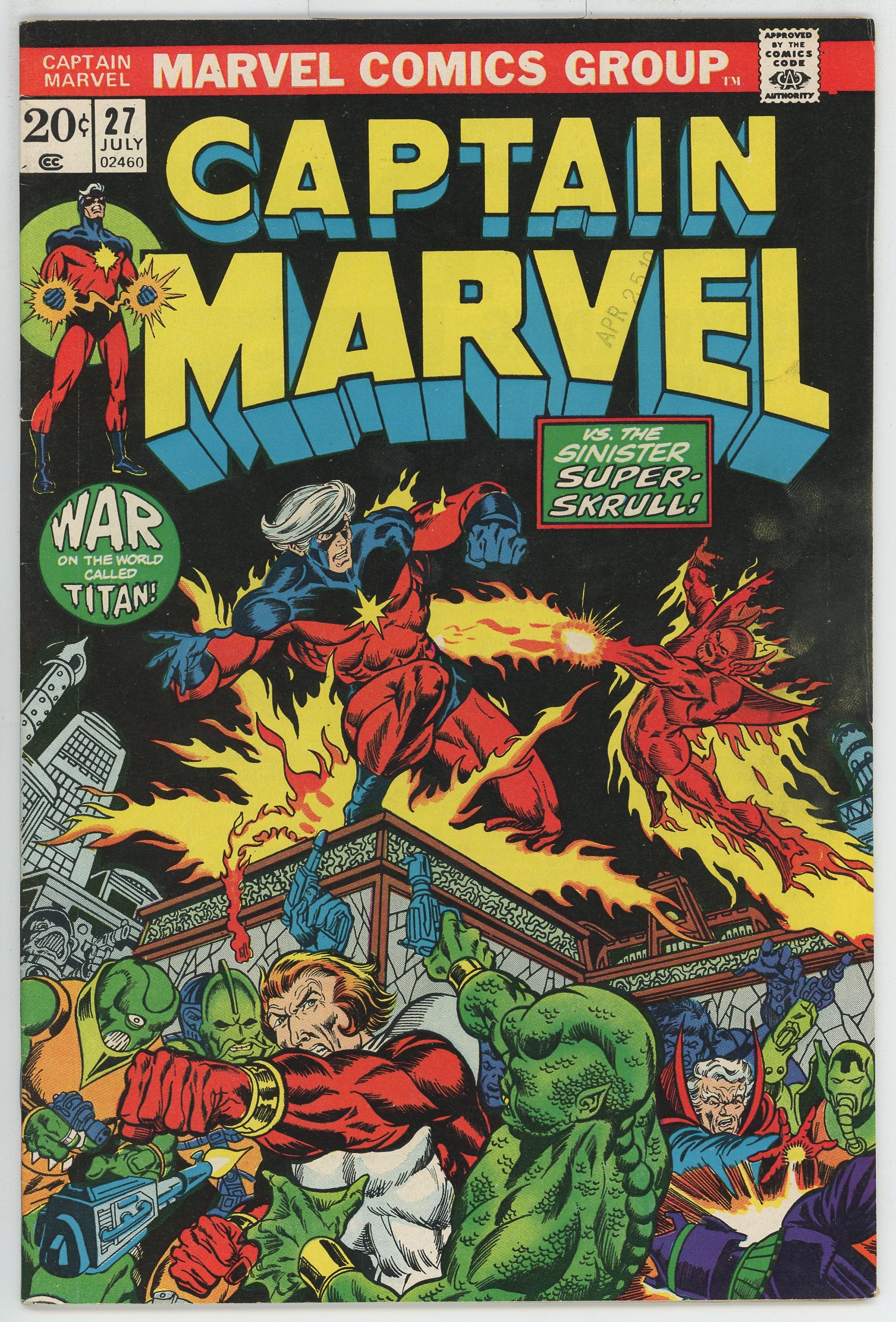 Captain Marvel Vol.1 #27