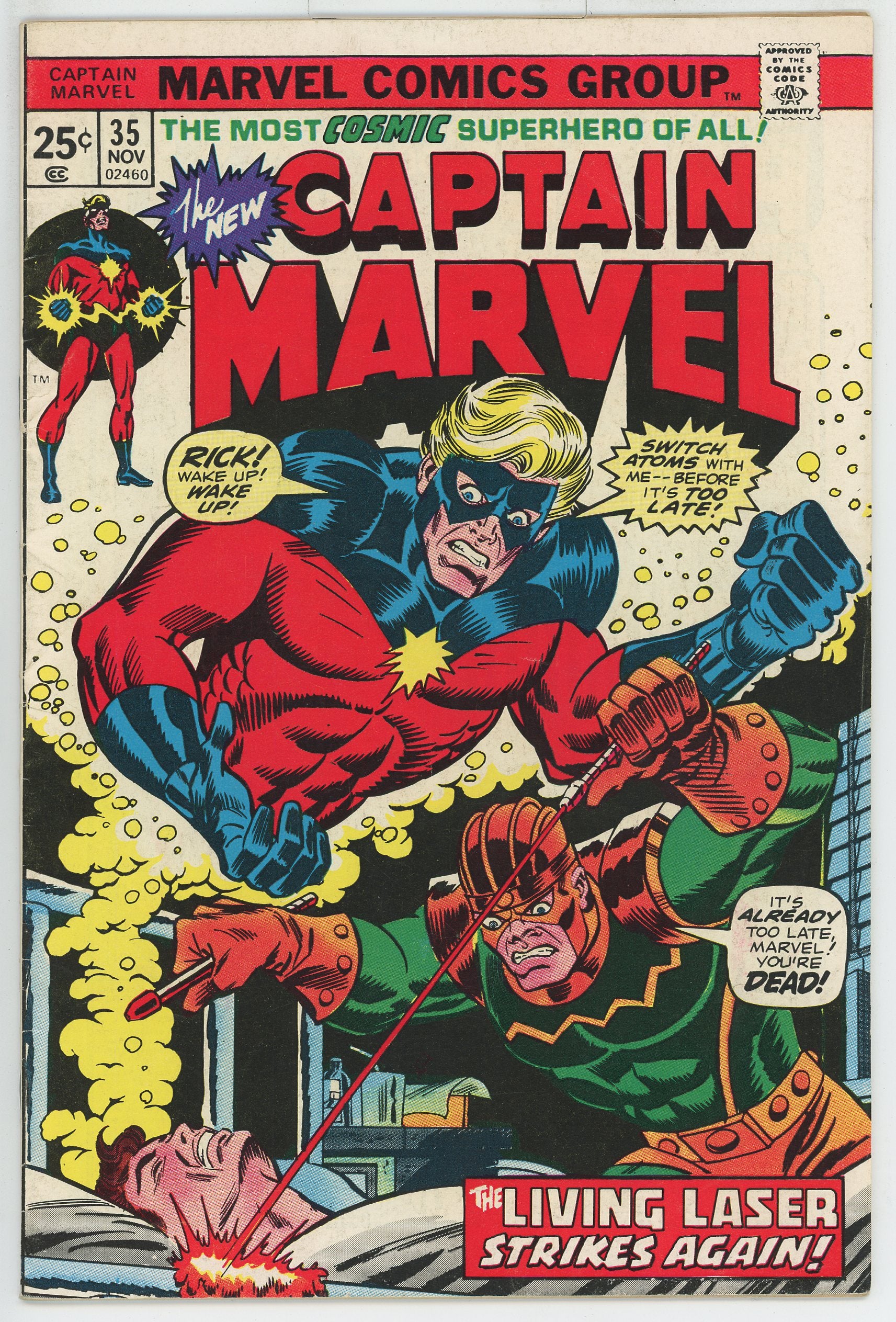 Captain Marvel Vol.1 #35