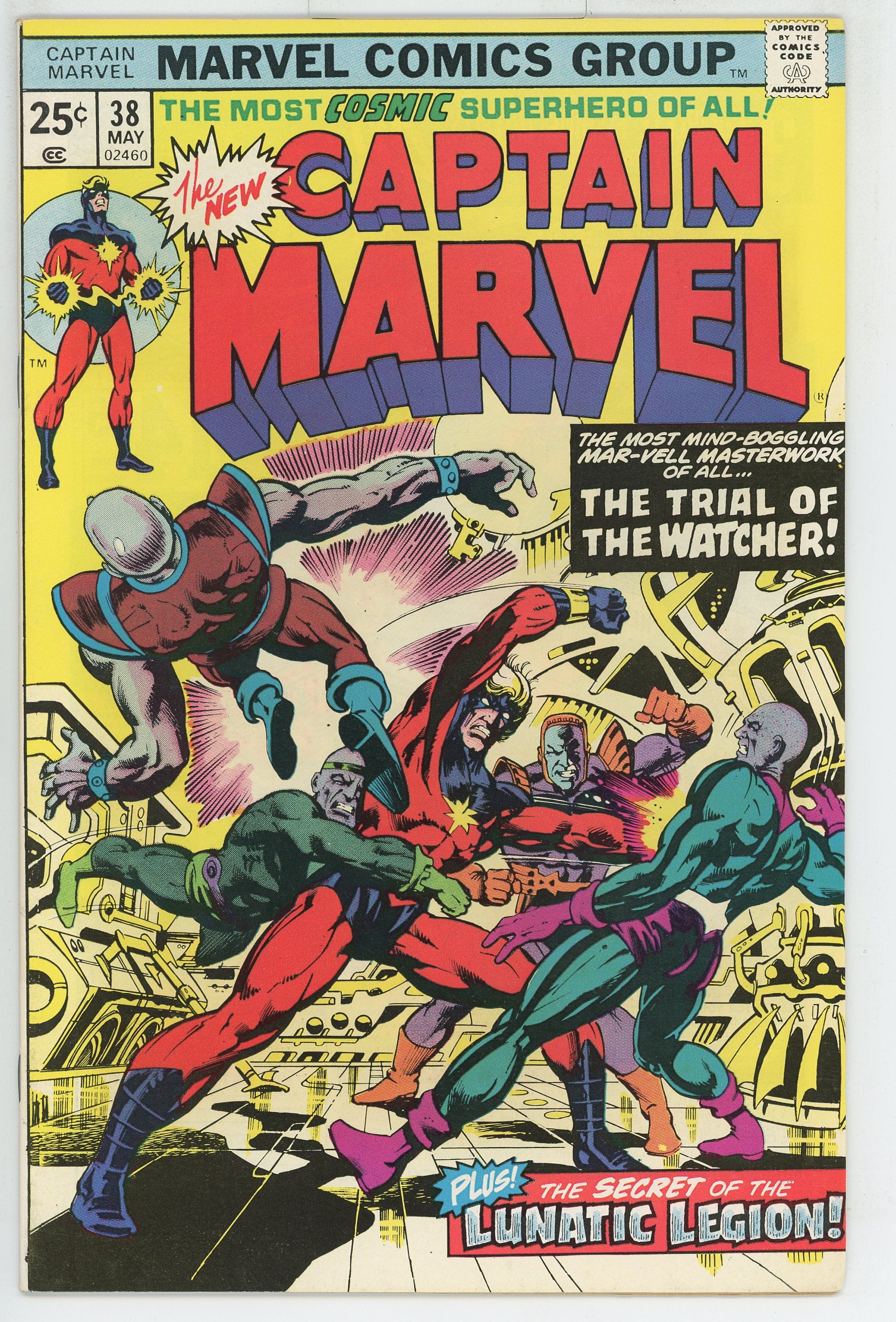Captain Marvel Vol.1 #38
