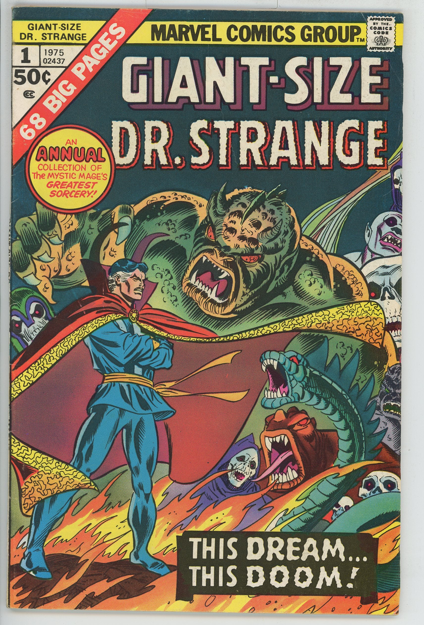 Giant Size Doctor Strange (1975) #1