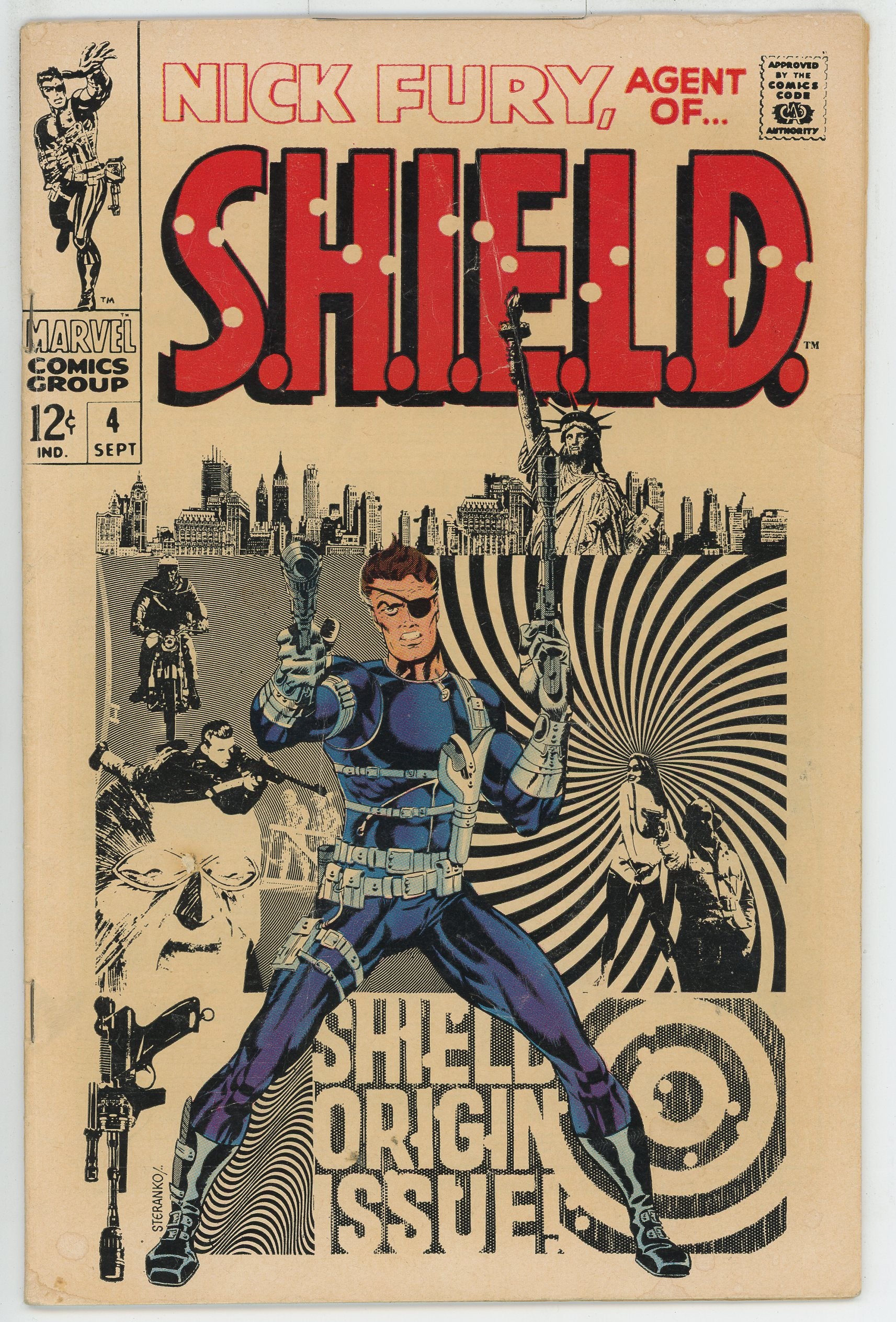 Nick Fury Agent of SHIELD Vol.1 #4