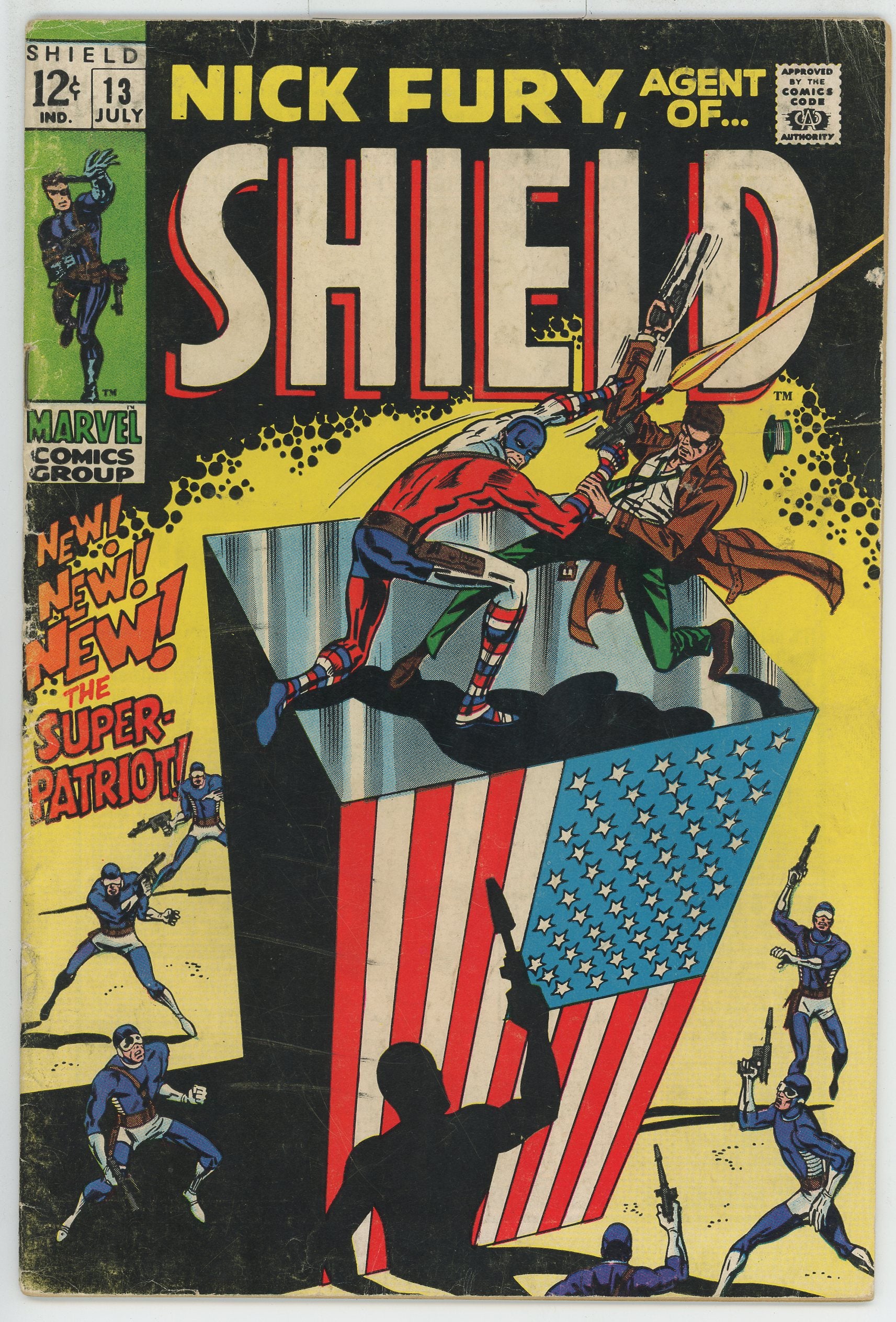 Nick Fury Agent of SHIELD Vol.1 #13