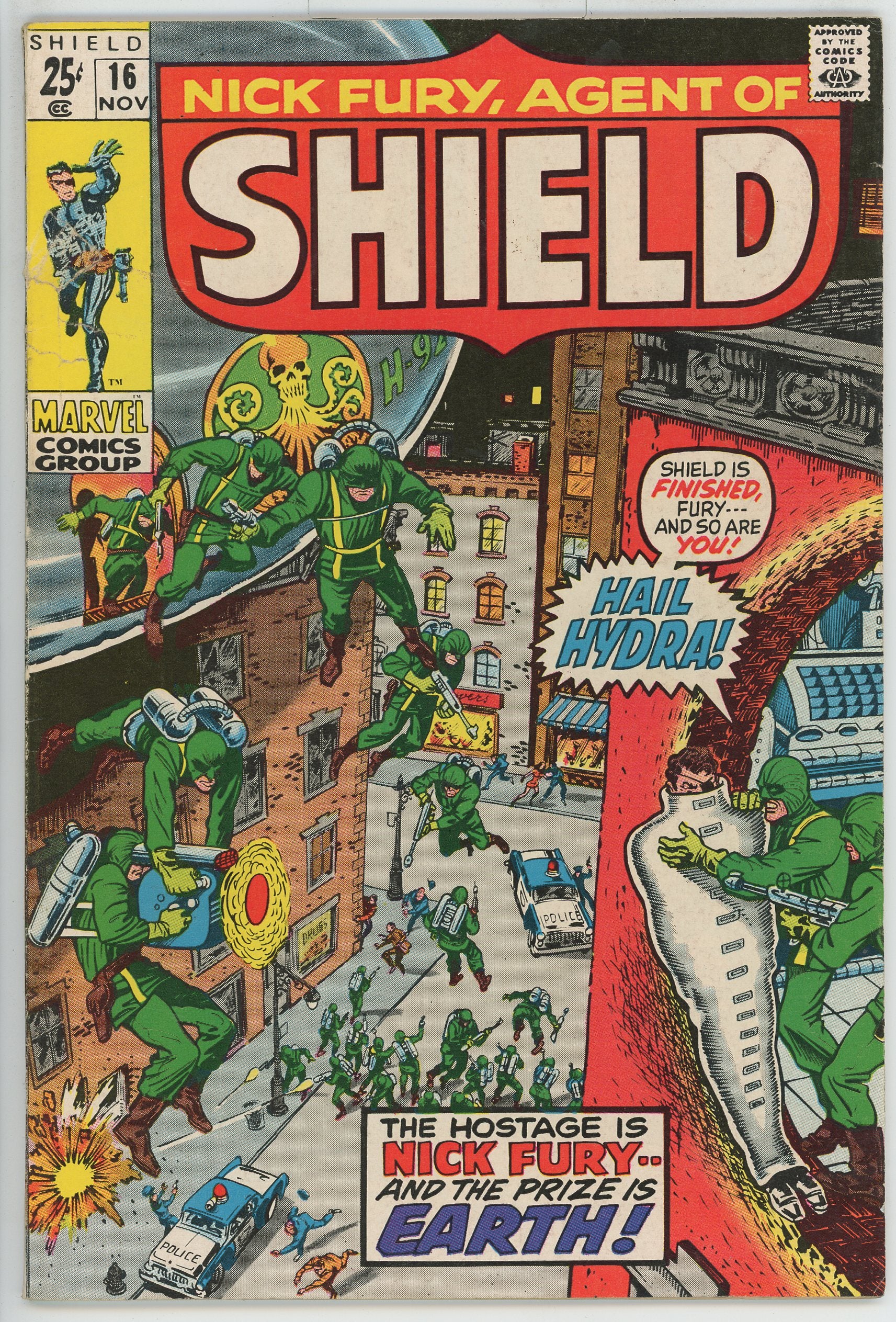 Nick Fury Agent of SHIELD Vol.1 #16