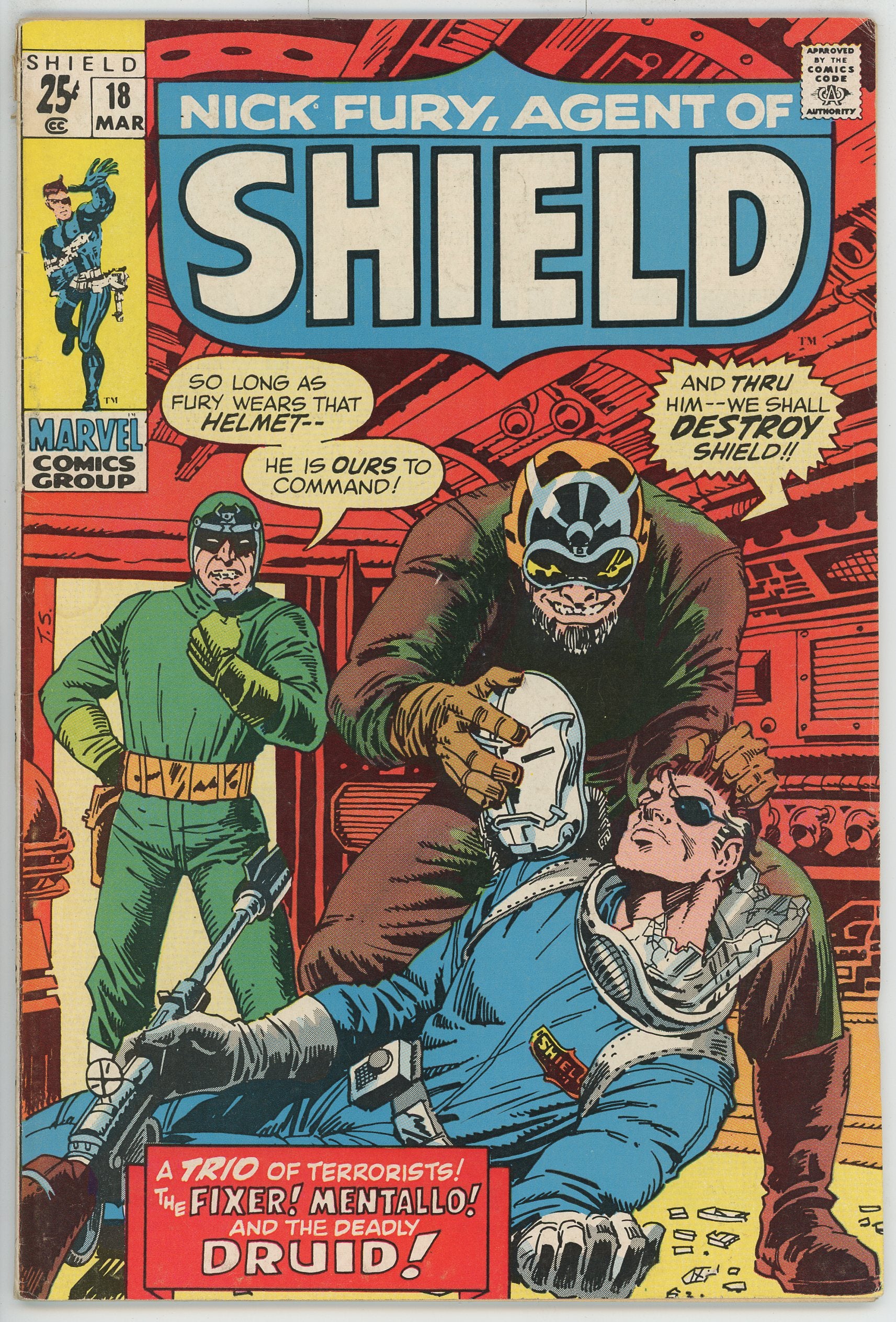 Nick Fury Agent of SHIELD Vol.1 #18